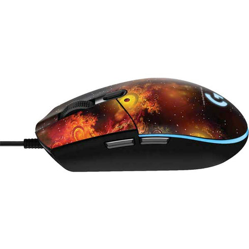 StockTrek Colorful Nebulae and Interstellar Matter G203 Prodigy RGB Wired Gaming Mouse Skin